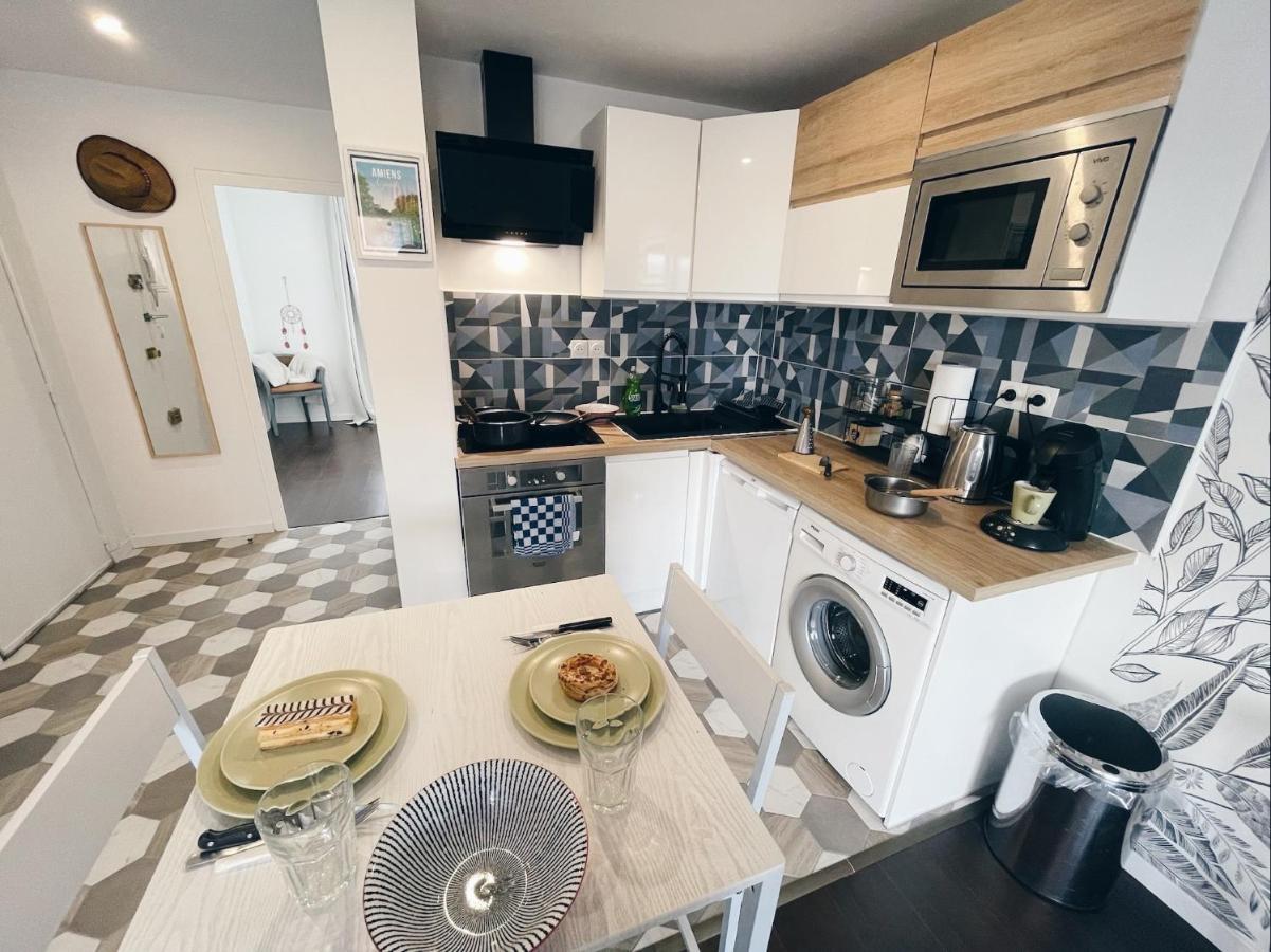 New: Appartement Tout Confort + Parking Gratuit Ам'єн Екстер'єр фото